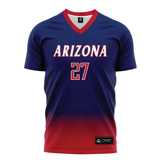 Arizona - NCAA Women's Soccer : Evie McCarthy - Navy Soccer Jersey