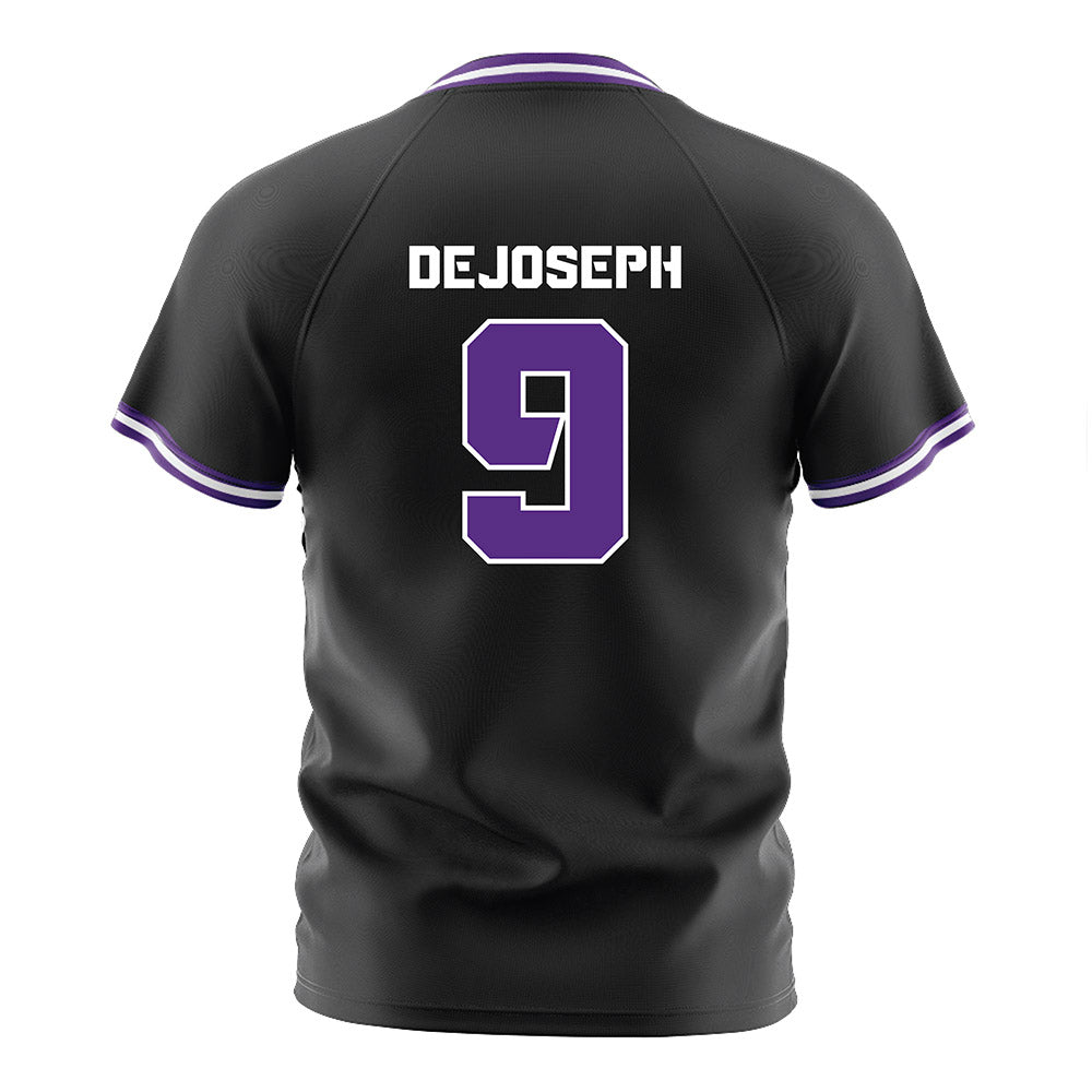 TCU - NCAA Women's Soccer : Alexa DeJoseph - Black Soccer Jersey-1