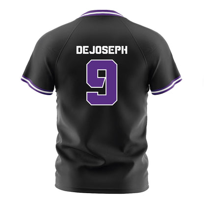 TCU - NCAA Women's Soccer : Alexa DeJoseph - Black Soccer Jersey-1