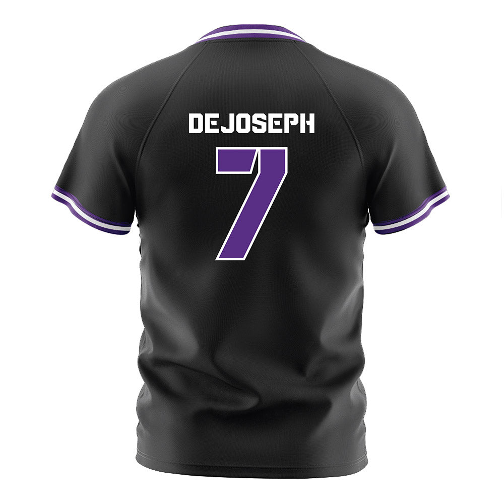 TCU - NCAA Women's Soccer : Addison DeJoseph - Black Soccer Jersey-1