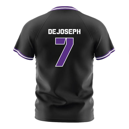 TCU - NCAA Women's Soccer : Addison DeJoseph - Black Soccer Jersey-1