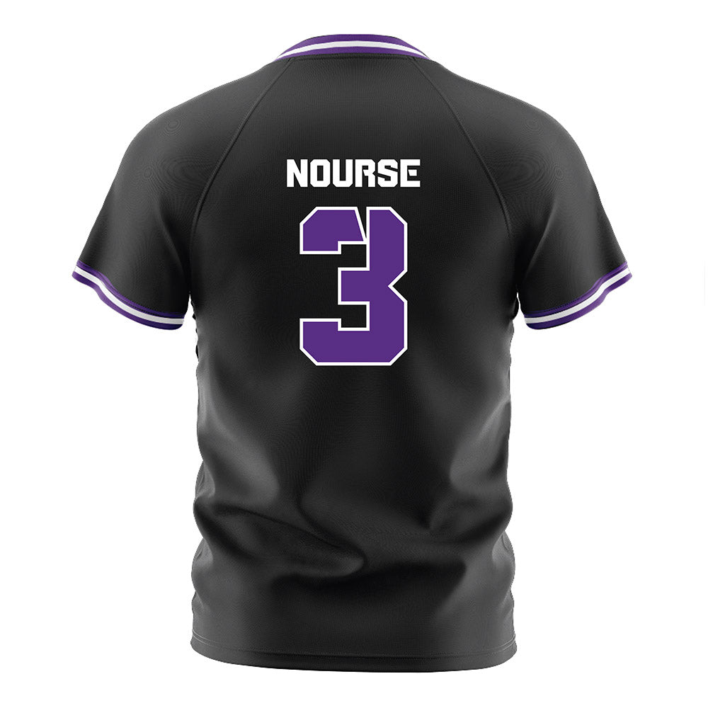 TCU - NCAA Women's Soccer : Peyton Nourse - Black Soccer Jersey-1