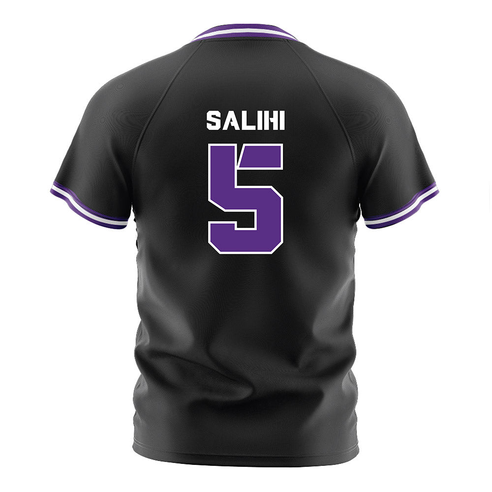 TCU - NCAA Women's Soccer : Betsi Salihi - Black Soccer Jersey-1