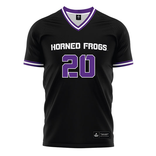 TCU - NCAA Women's Soccer : Eres Freifeld - Black Soccer Jersey-0