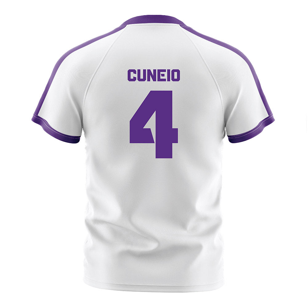 TCU - NCAA Women's Soccer : Zoe Cuneio - White Soccer Jersey-1