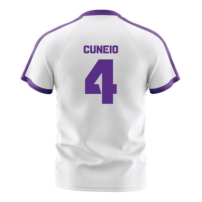TCU - NCAA Women's Soccer : Zoe Cuneio - White Soccer Jersey-1