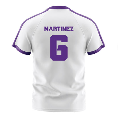 TCU - NCAA Women's Soccer : Kaela Martinez - White Soccer Jersey-1