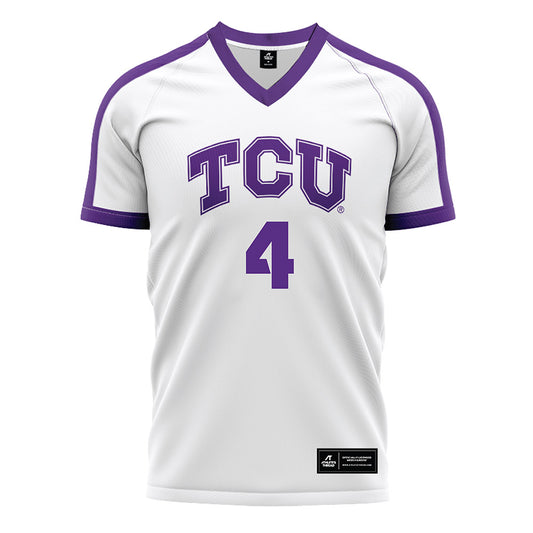 TCU - NCAA Women's Soccer : Zoe Cuneio - White Soccer Jersey-0