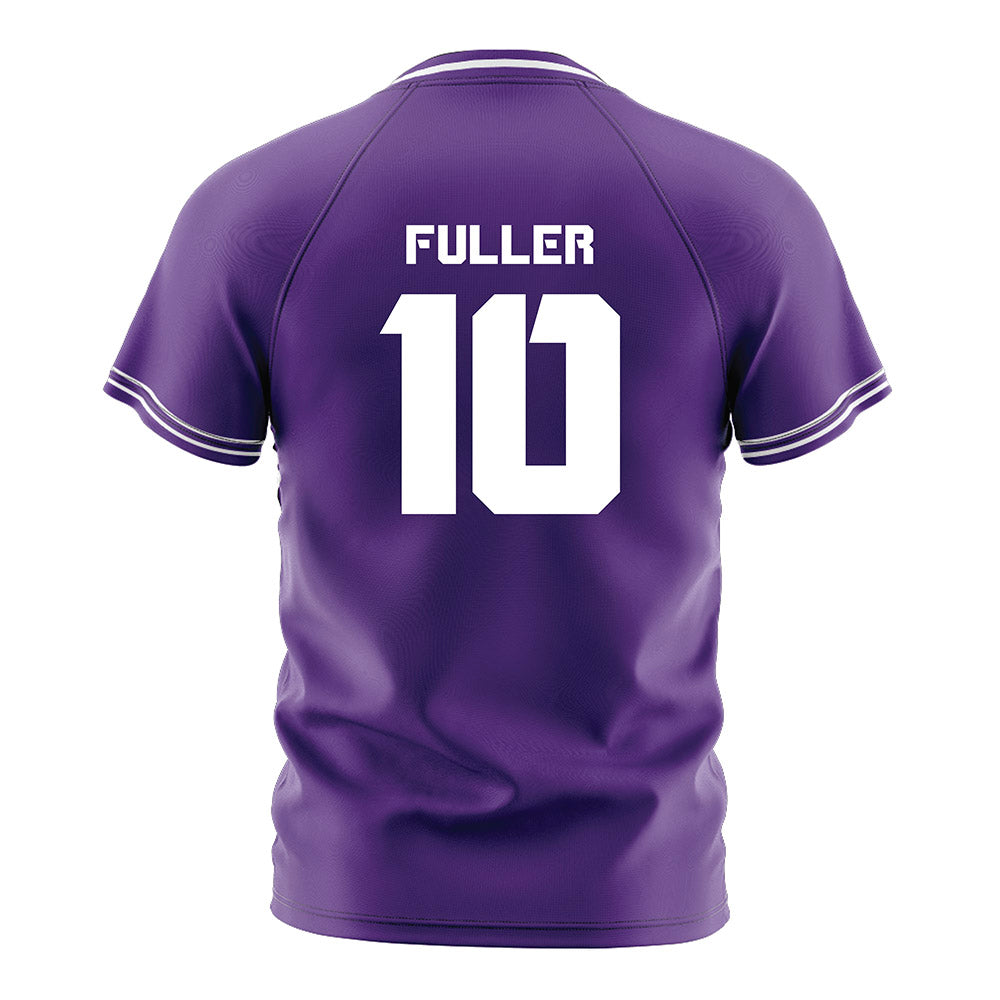 TCU - NCAA Women's Soccer : Kamdyn Fuller - Purple Soccer Jersey-1
