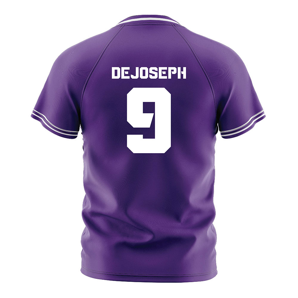 TCU - NCAA Women's Soccer : Alexa DeJoseph - Purple Soccer Jersey-1