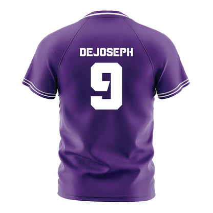 TCU - NCAA Women's Soccer : Alexa DeJoseph - Purple Soccer Jersey-1