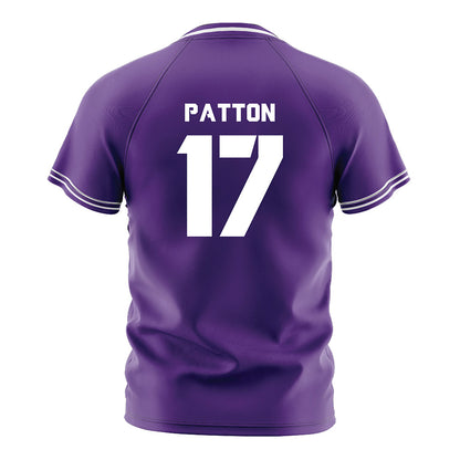 TCU - NCAA Women's Soccer : Cameron Patton - Purple Soccer Jersey-1