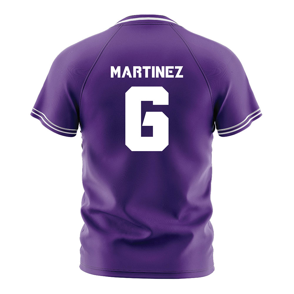 TCU - NCAA Women's Soccer : Kaela Martinez - Purple Soccer Jersey-1
