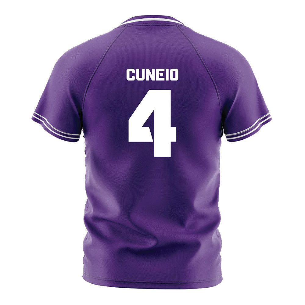 TCU - NCAA Women's Soccer : Zoe Cuneio - Purple Soccer Jersey-1