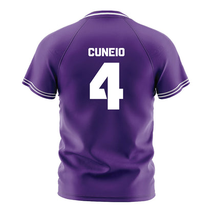 TCU - NCAA Women's Soccer : Zoe Cuneio - Purple Soccer Jersey-1