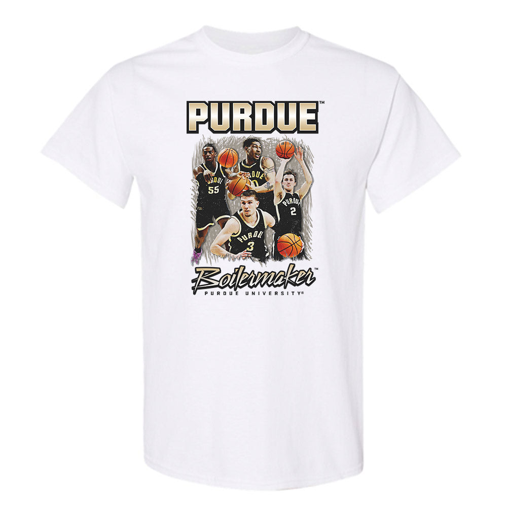 Purdue - NCAA Men's Basketball : Team Collage T-Shirt