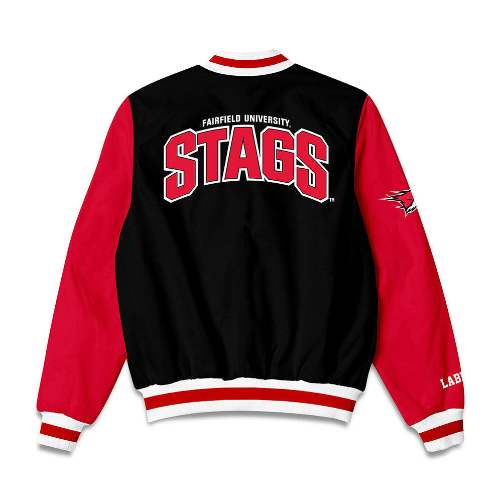 Fairfield - NCAA Women's Lacrosse : Samantha LaBier - Bomber Jacket-1