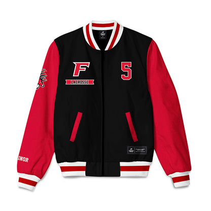 Fairfield - NCAA Women's Lacrosse : Abigail Trainor - Bomber Jacket-0