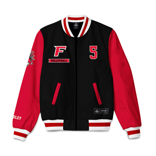 Fairfield - NCAA Women's Volleyball : Mary Kate Bradley - Bomber Jacket-0