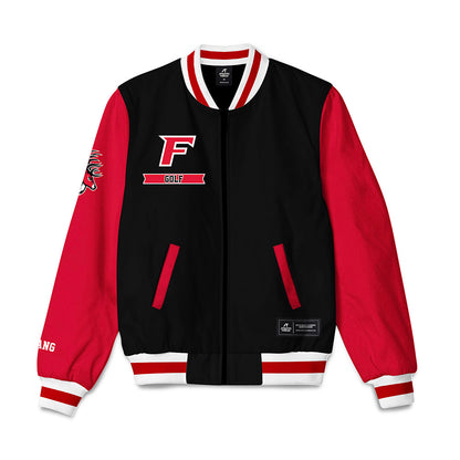 Fairfield - NCAA Women's Golf : Victoria Giang - Bomber Jacket-0
