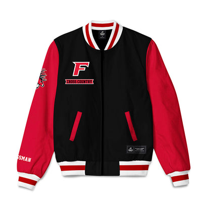 Fairfield - NCAA Women's Cross Country : Emma Preissman - Bomber Jacket-0