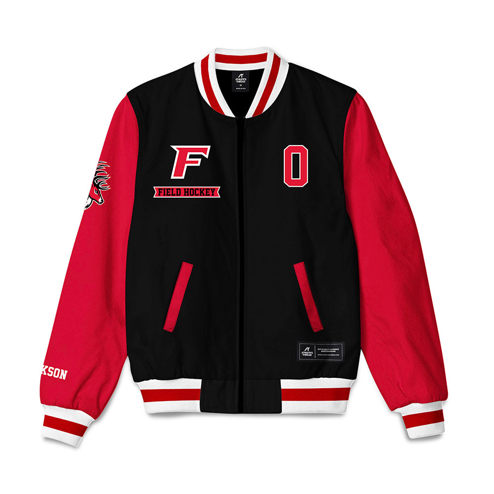 Fairfield - NCAA Women's Field Hockey : Paige Jackson - Bomber Jacket-0