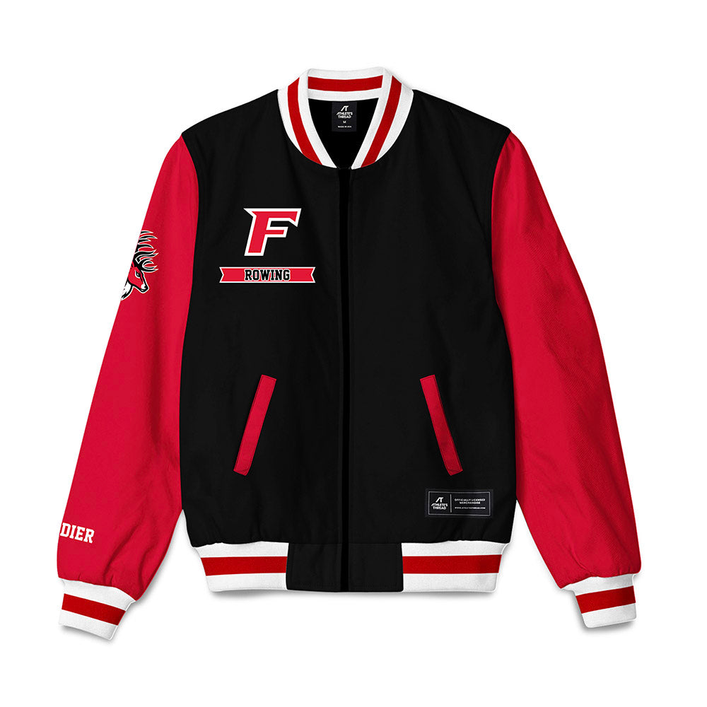 Fairfield - NCAA Women's Rowing : Anna Zandier - Bomber Jacket-0