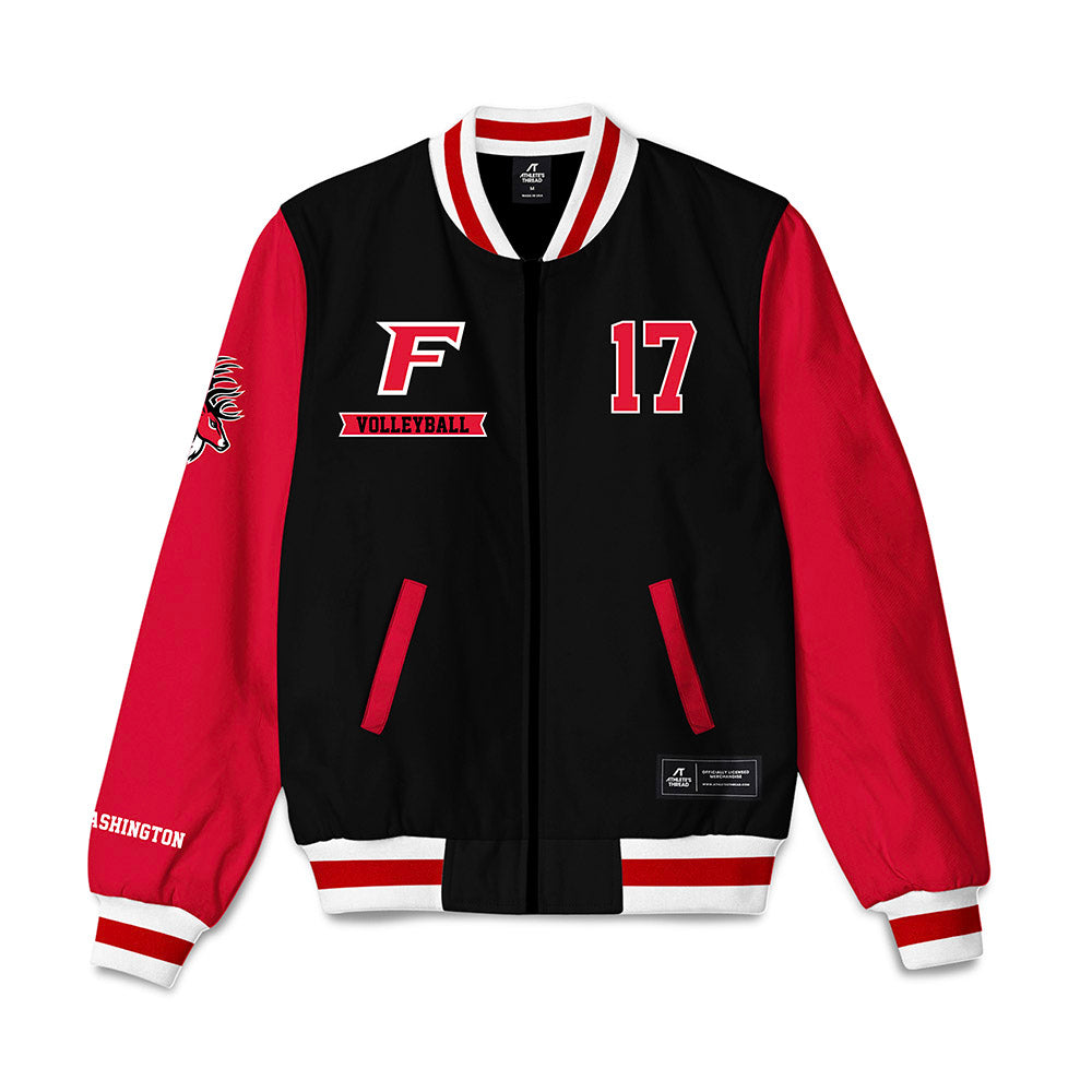 Fairfield - NCAA Women's Volleyball : Keyaira Limuel-Washington - Bomber Jacket-0