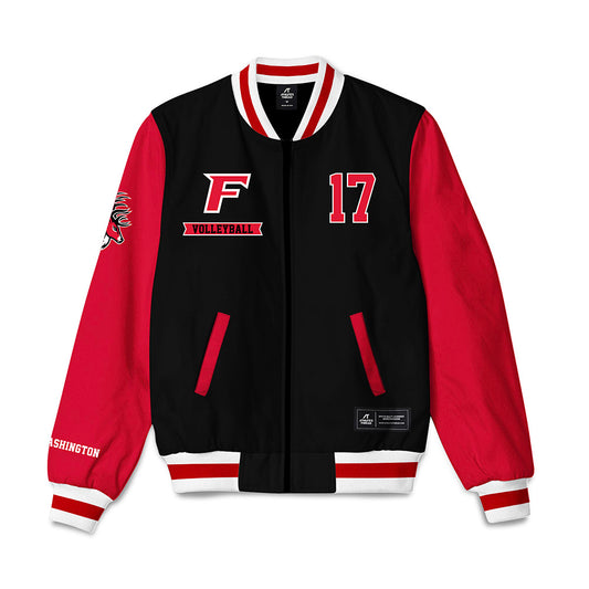 Fairfield - NCAA Women's Volleyball : Keyaira Limuel-Washington - Bomber Jacket-0