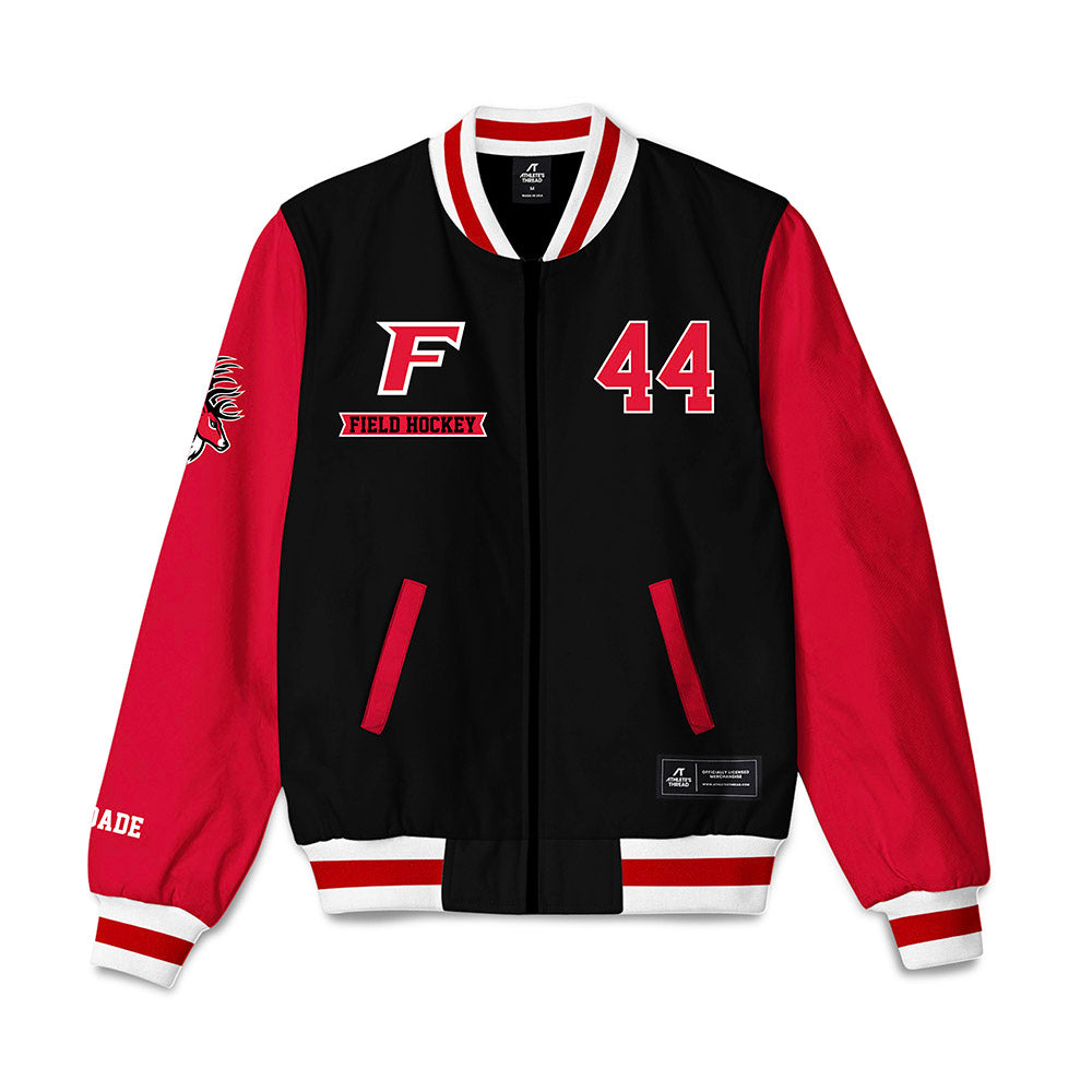 Fairfield - NCAA Women's Field Hockey : Georgia McDade - Bomber Jacket-0