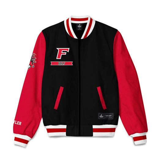 Fairfield - NCAA Women's Golf : Lucille Fowler - Bomber Jacket-0
