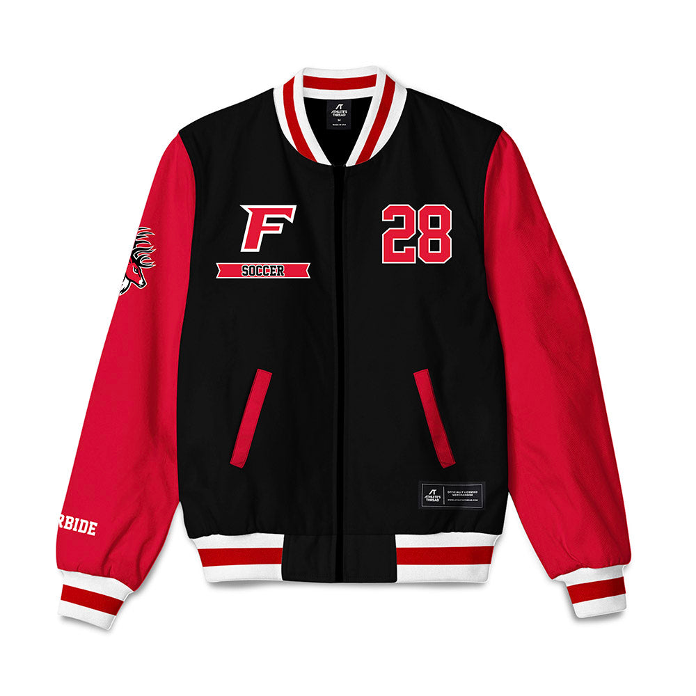 Fairfield - NCAA Men's Soccer : Xavier Egurbide - Bomber Jacket-0