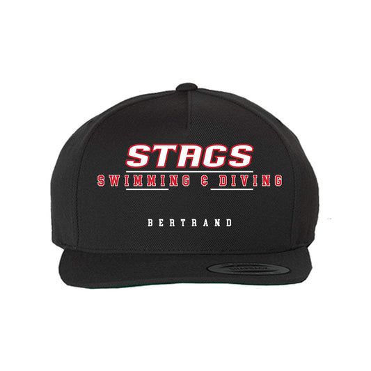 Fairfield - NCAA Men's Swimming & Diving : James Bertrand - Snapback Hat-0