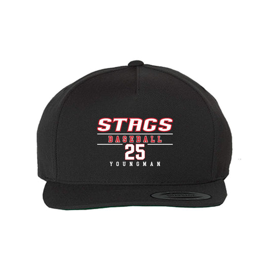 Fairfield - NCAA Baseball : Will Youngman - Snapback Hat