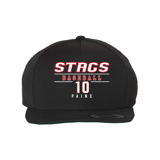 Fairfield - NCAA Baseball : Ryan Paine - Snapback Hat-0