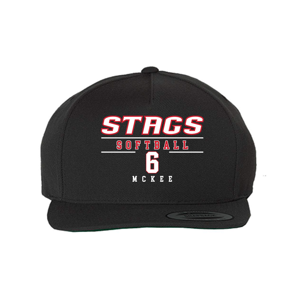 Fairfield - NCAA Softball : Ava McKee - Snapback Hat-0