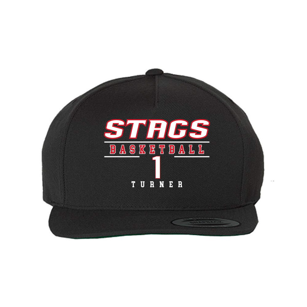 Fairfield - NCAA Men's Basketball : Deuce Turner - Snapback Hat-0