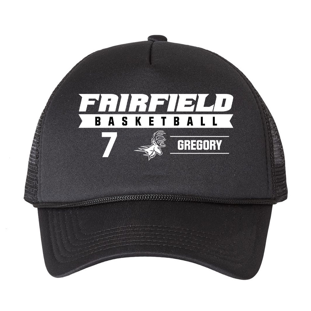 Fairfield - NCAA Women's Basketball : Keyarah Gregory - Trucker Hat-0