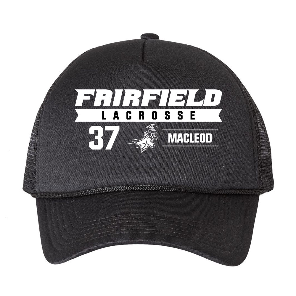 Fairfield - NCAA Women's Lacrosse : Sara MacLeod - Trucker Hat-0