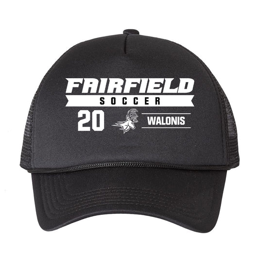 Fairfield - NCAA Women's Soccer : Brooke Walonis - Trucker Hat-0