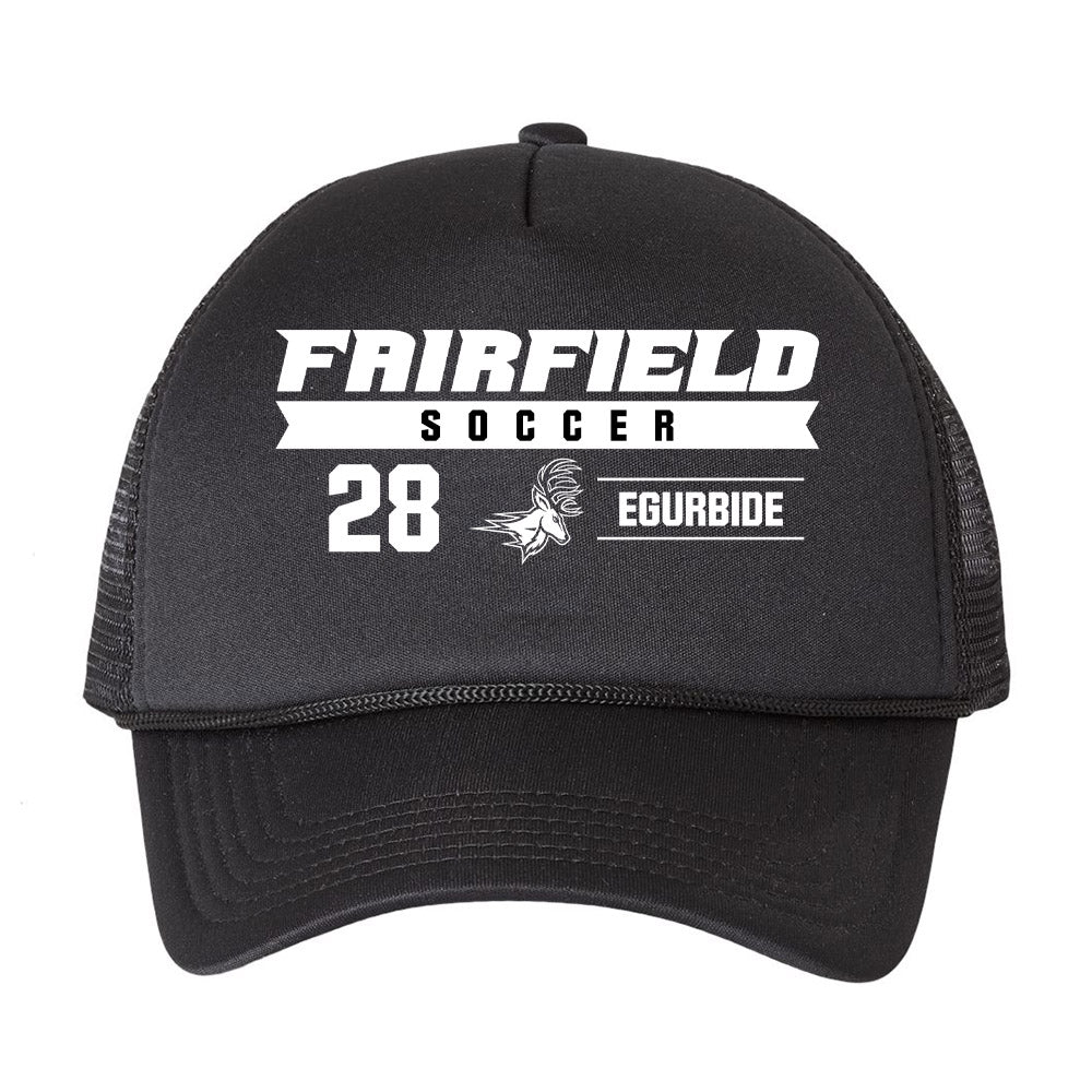 Fairfield - NCAA Men's Soccer : Xavier Egurbide - Trucker Hat-0