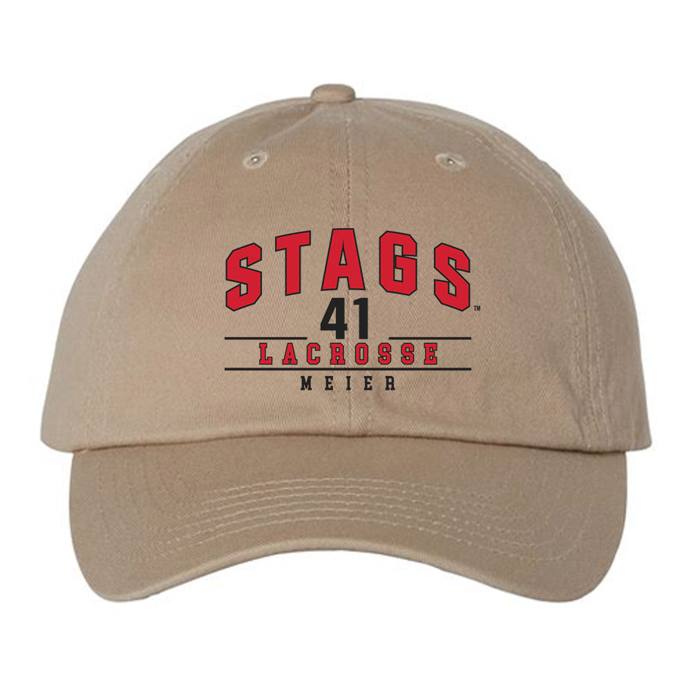 Fairfield - NCAA Men's Lacrosse : Alex Meier - Dad Hat-0
