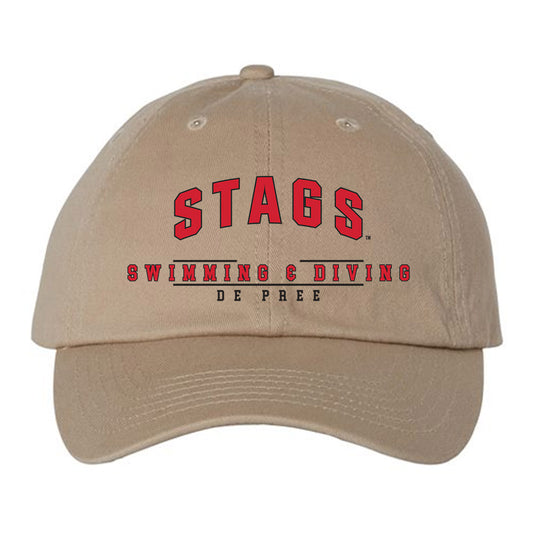 Fairfield - NCAA Women's Swimming & Diving : Natasha De Pree - Dad Hat-0