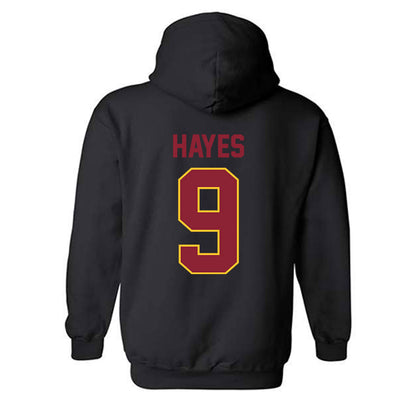 Iowa State - NCAA Football : Omari Hayes - Classic Shersey Hooded Sweatshirt-1