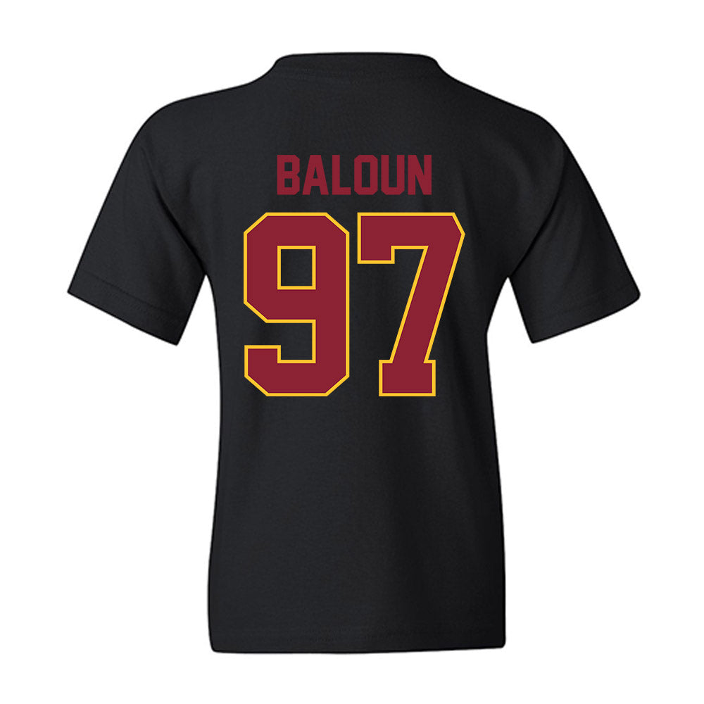 Iowa State - NCAA Football : Max Baloun - Classic Shersey Youth T-Shirt-1