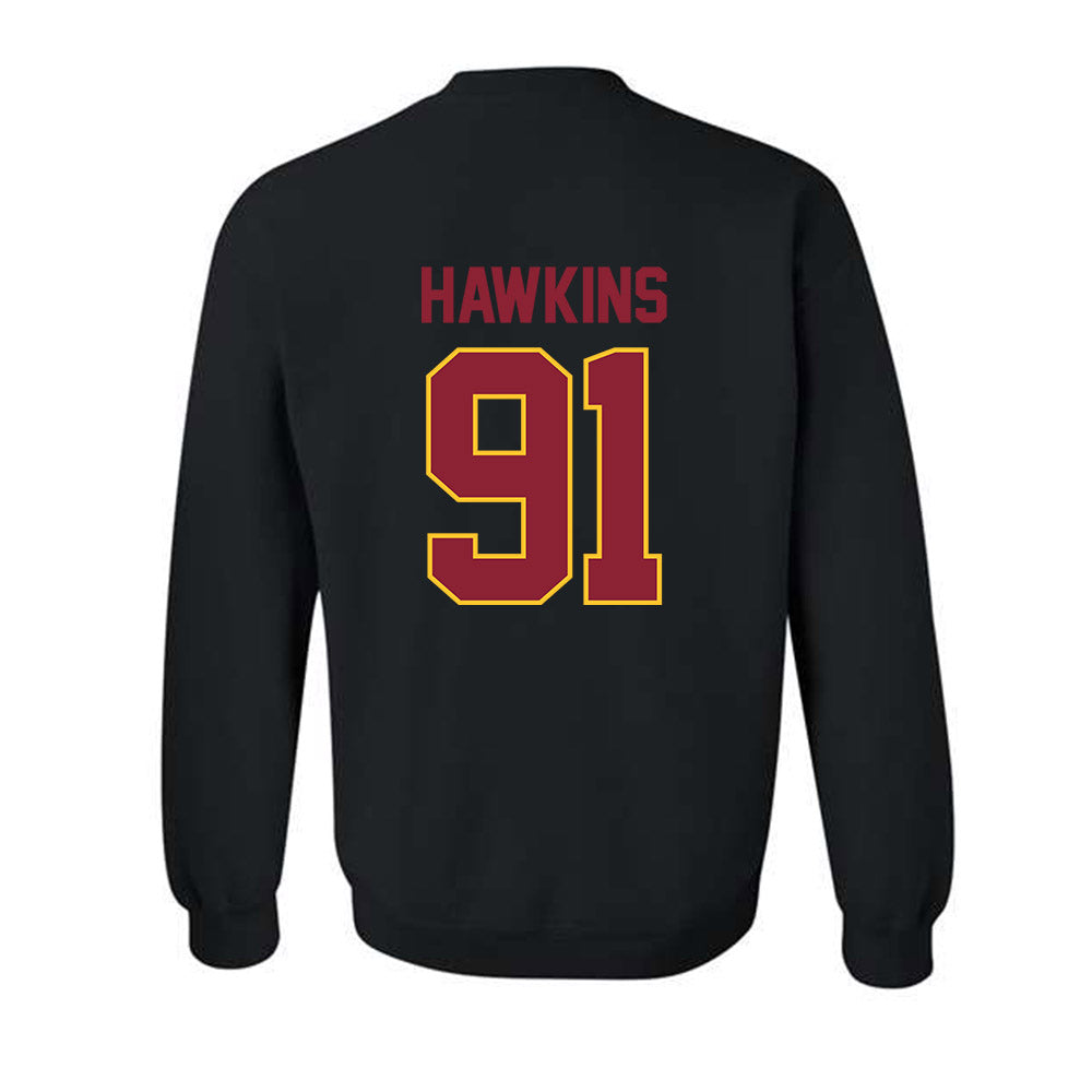 Iowa State - NCAA Football : Blake Hawkins - Classic Shersey Crewneck Sweatshirt-1