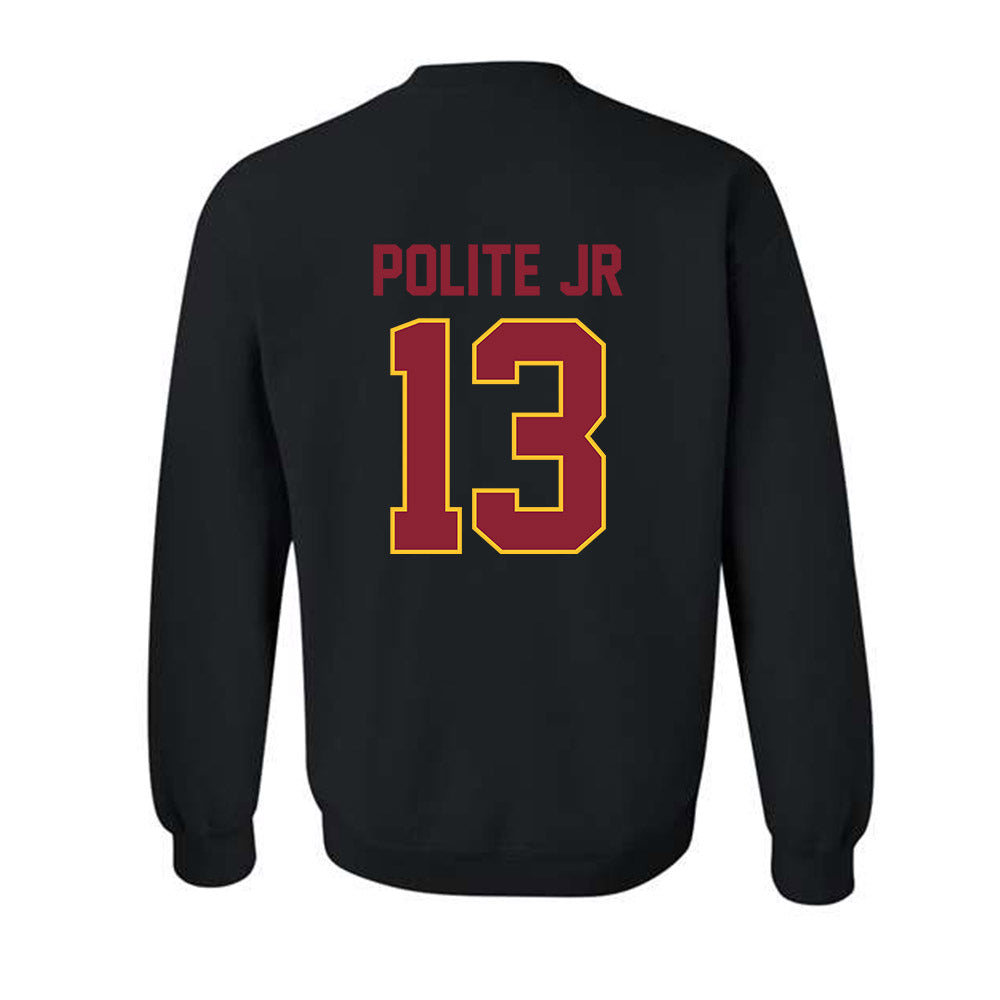 Iowa State - NCAA Football : Jamal Polite Jr - Classic Shersey Crewneck Sweatshirt-1