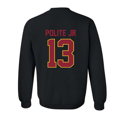 Iowa State - NCAA Football : Jamal Polite Jr - Classic Shersey Crewneck Sweatshirt-1