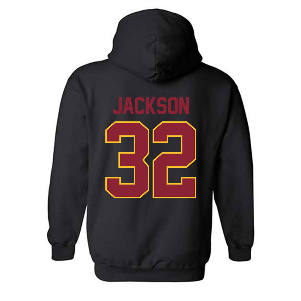 Iowa State - NCAA Football : Angelo Jackson - Classic Shersey Hooded Sweatshirt-1