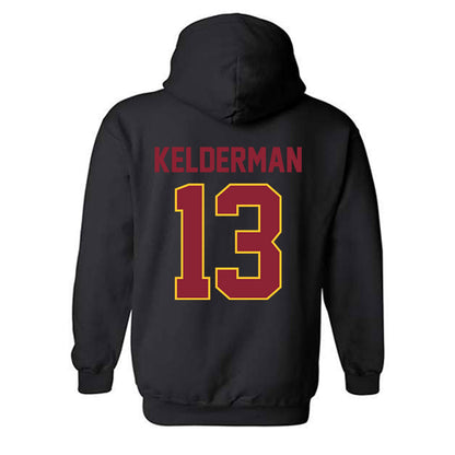 Iowa State - NCAA Men's Basketball : Cade Kelderman - Classic Shersey Hooded Sweatshirt-1